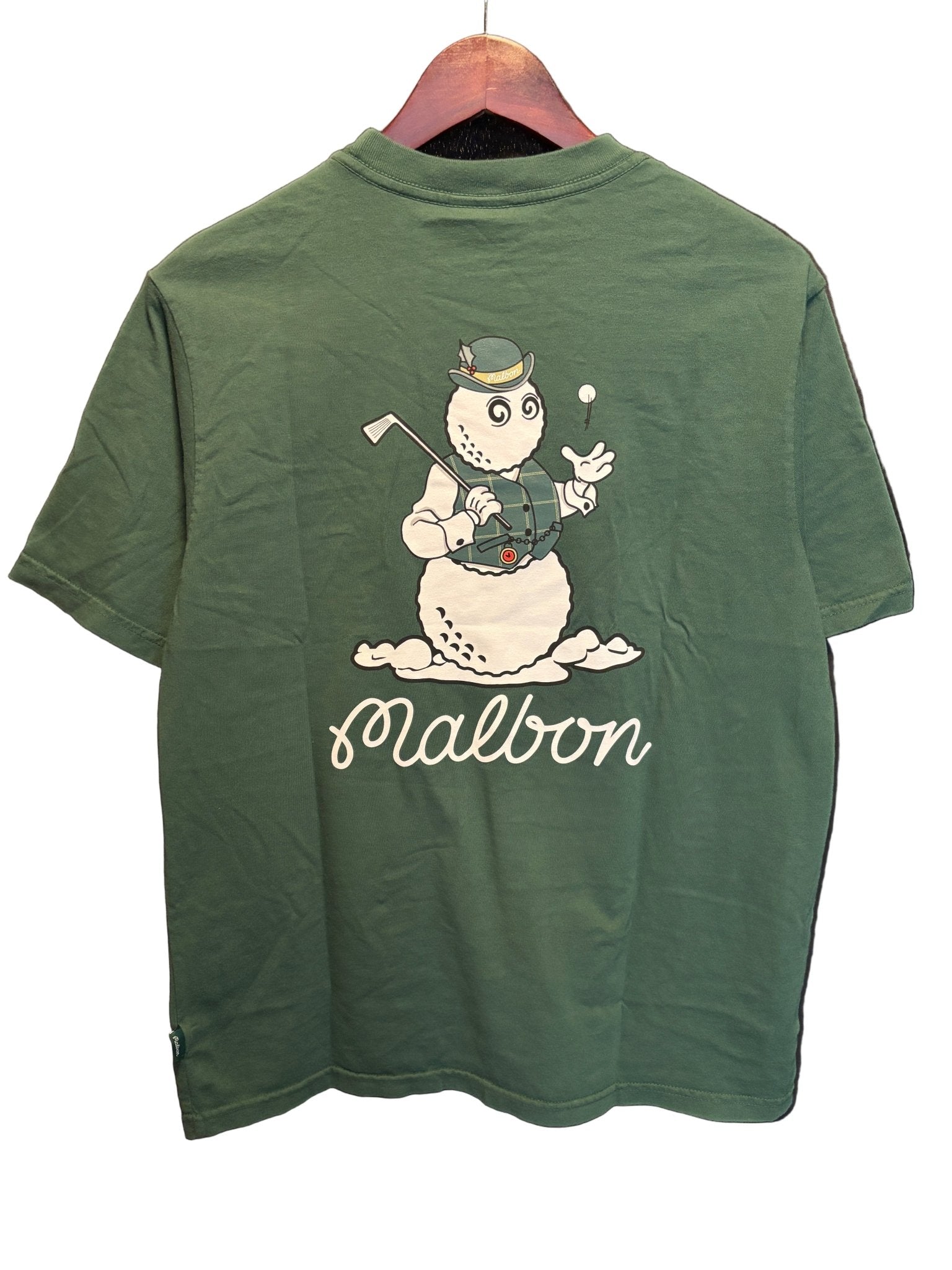 Malbon Golf Bermuda Brumal Buckets Tee - Green - Gallery Streetwear