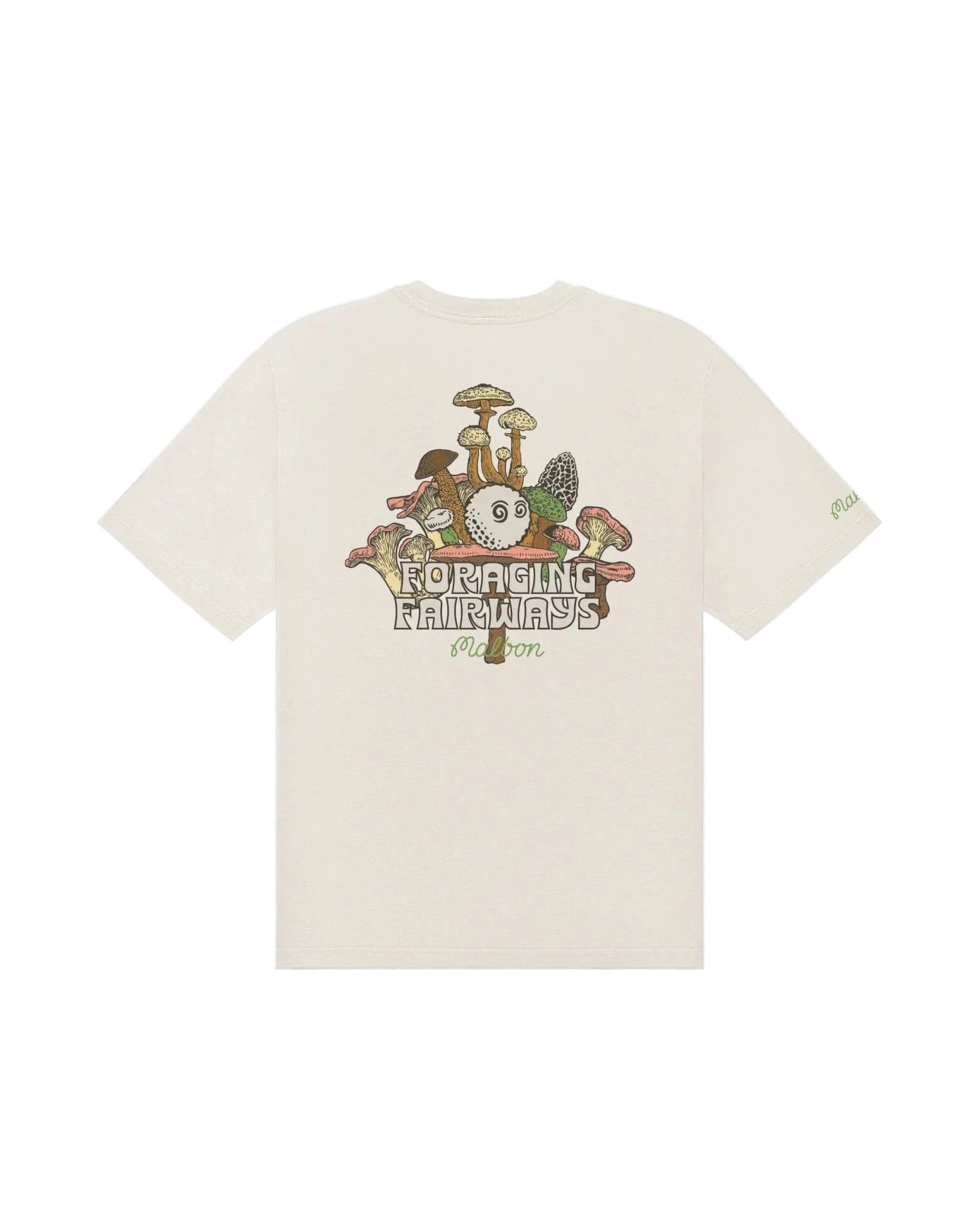Malbon Golf Bermuda Foraging Tee â Ivory - Gallery Streetwear