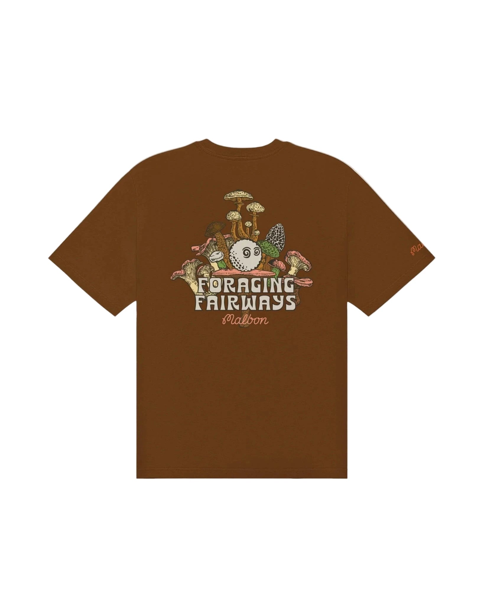 Malbon Golf Bermuda Foraging Tee â Pecan - Gallery Streetwear