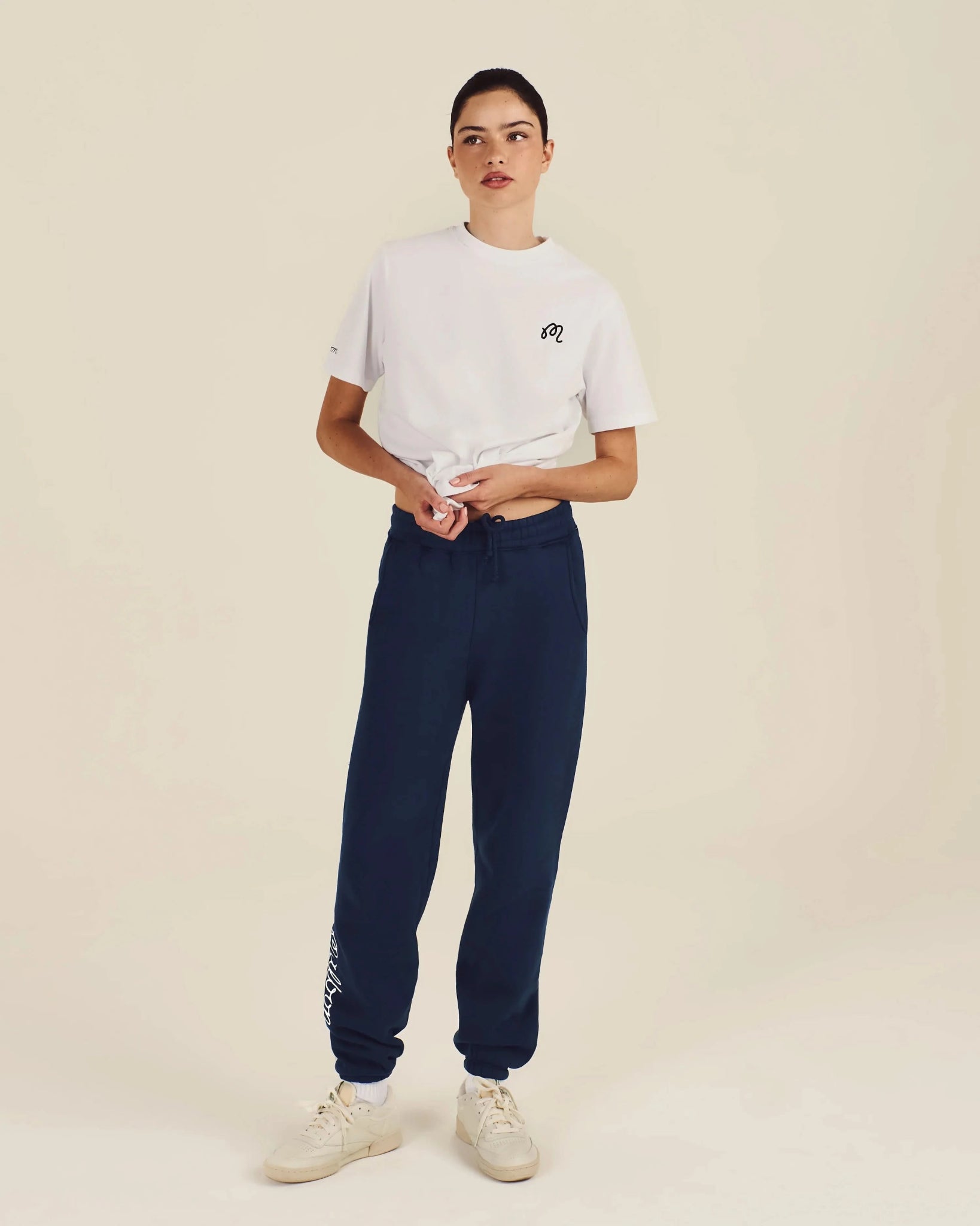 Malbon Golf Clubhouse Sweatpant – Navy - Gallery Streetwear