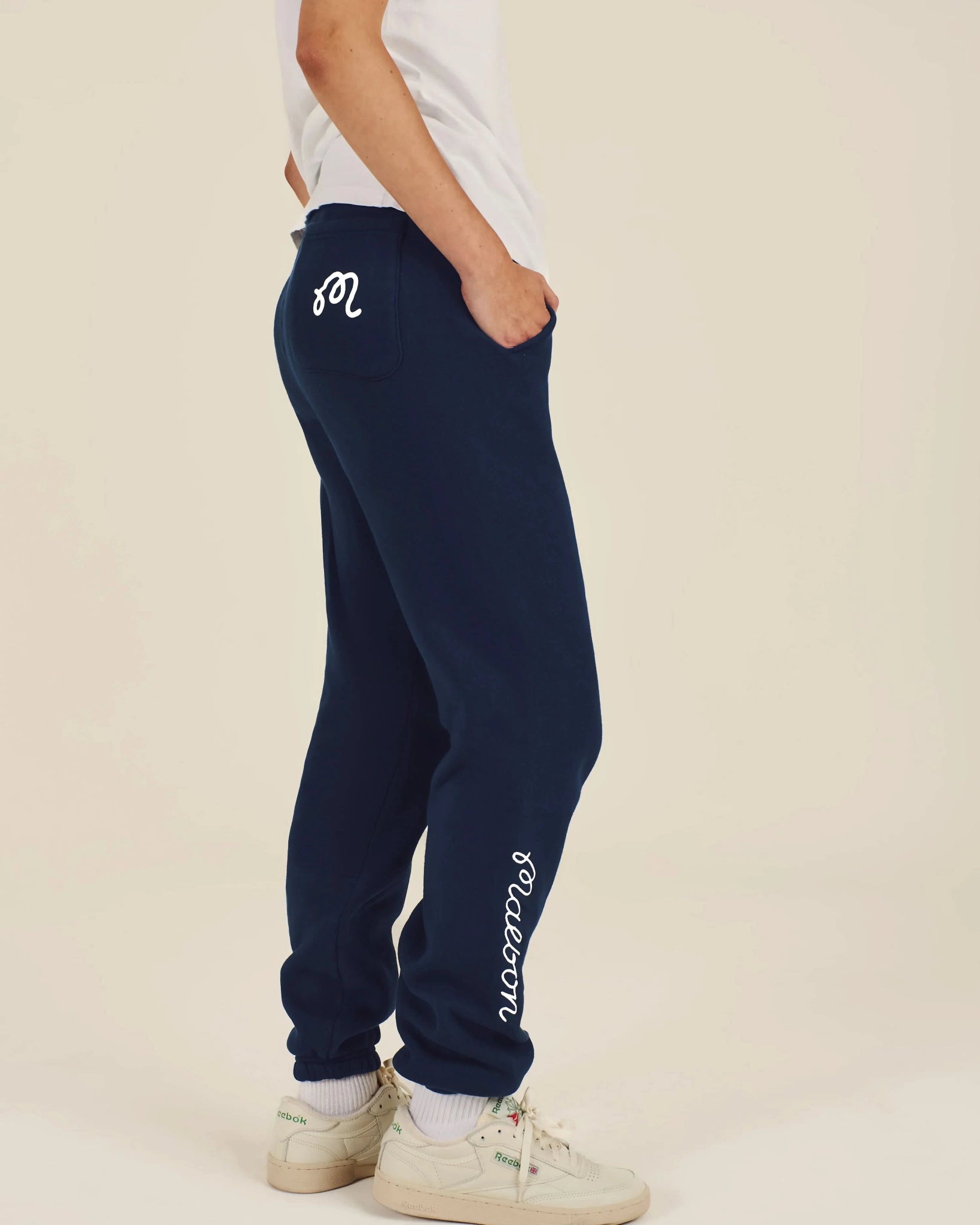 Malbon Golf Clubhouse Sweatpant – Navy - Gallery Streetwear