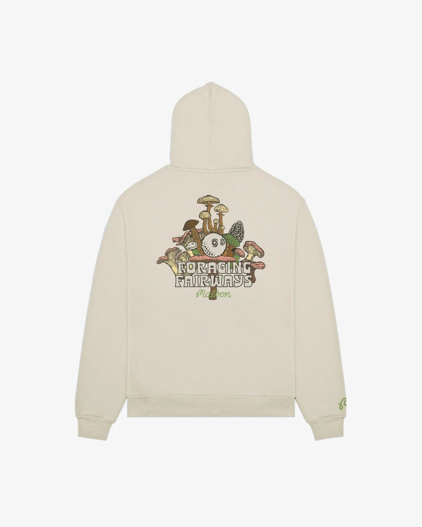Malbon Golf Fesque Foraging Hoodie – Ivory - Gallery Streetwear