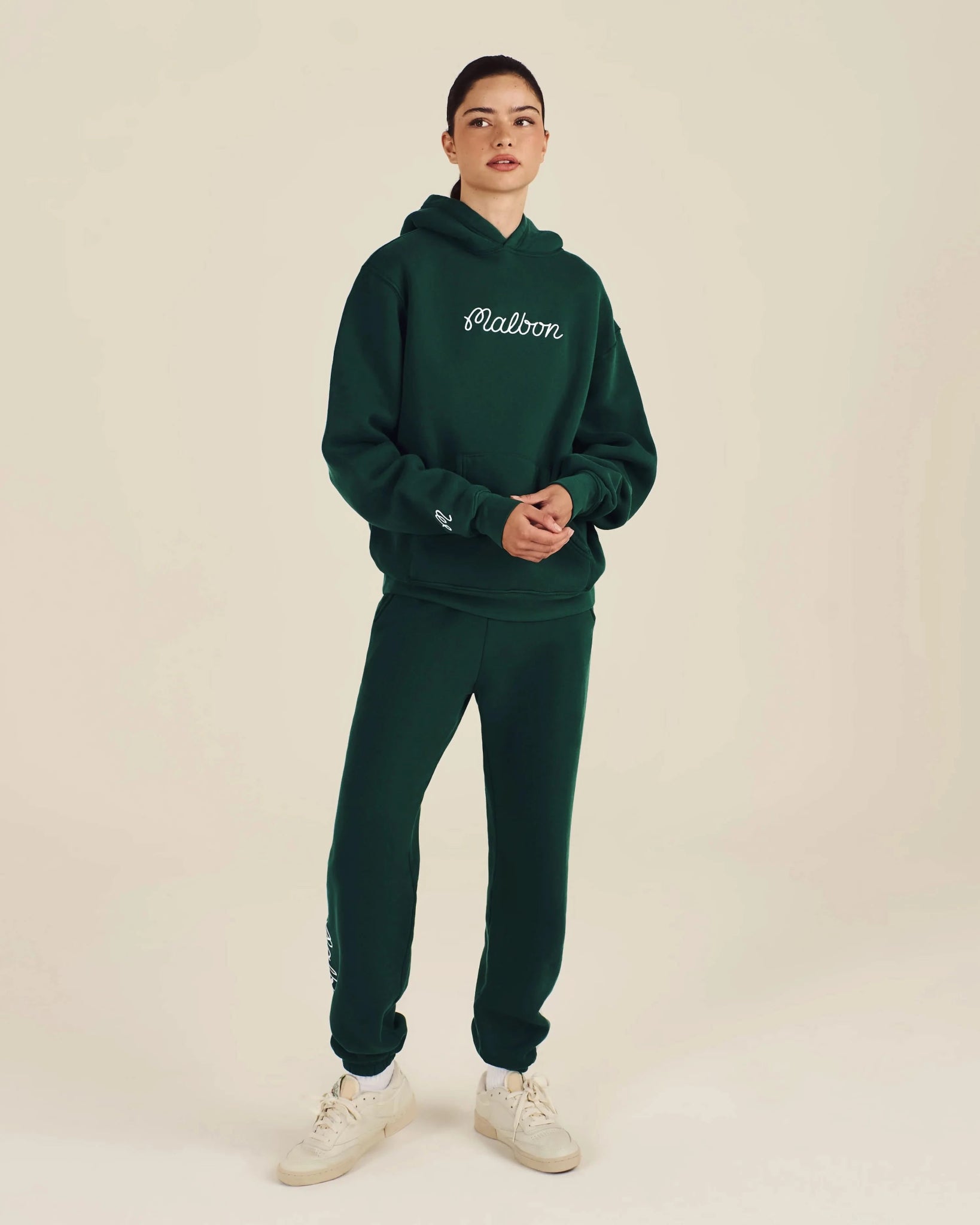 Malbon Golf Fesque Hoodie – Forest Green - Gallery Streetwear