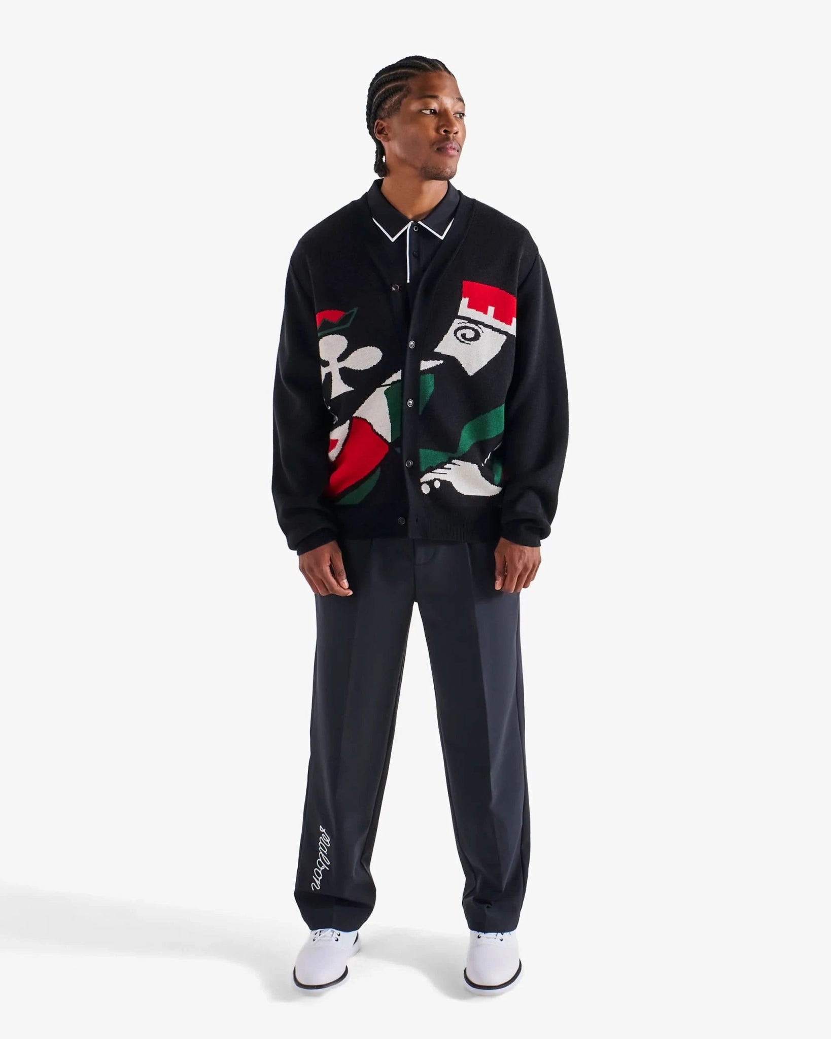 Malbon Golf Kingston Cardigan - Gallery Streetwear