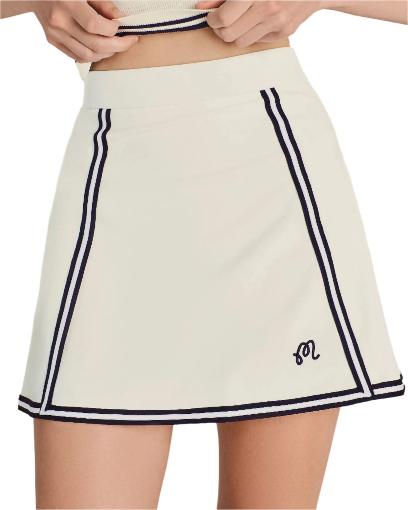 Malbon Golf | Lia Skirt - Ivory - Gallery Streetwear