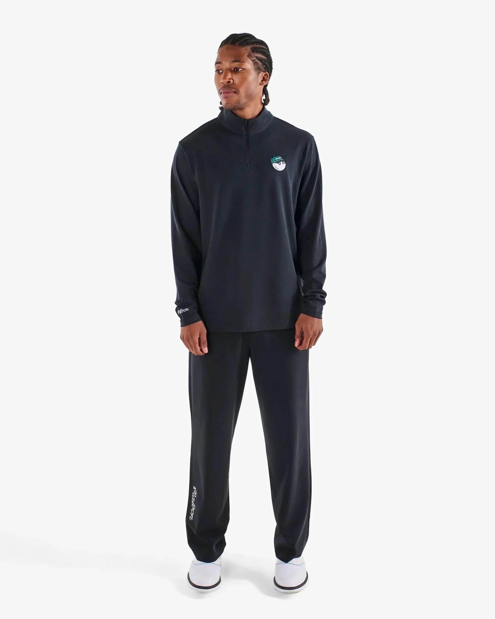 Malbon Golf Magnolia CoolCore Pant - Black - Gallery Streetwear
