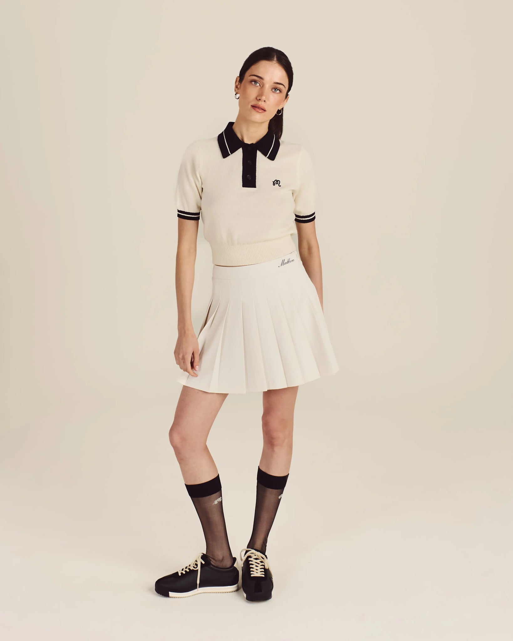 Malbon Golf Mikayla Knit Polo - Gallery Streetwear