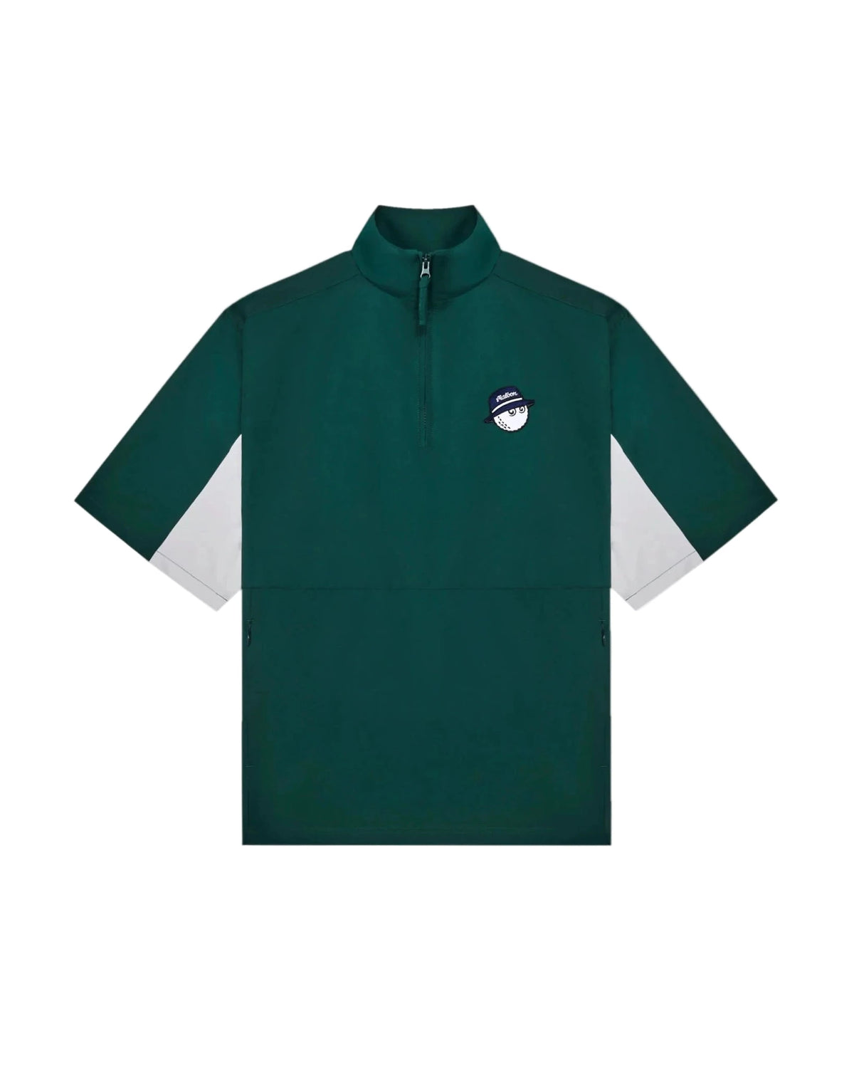 Malbon Golf Nylon Wind Shirt - Green | Gallery Streetwear