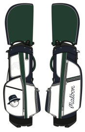 Malbon Golf | Stand Bag – Green/Blue - Gallery Streetwear