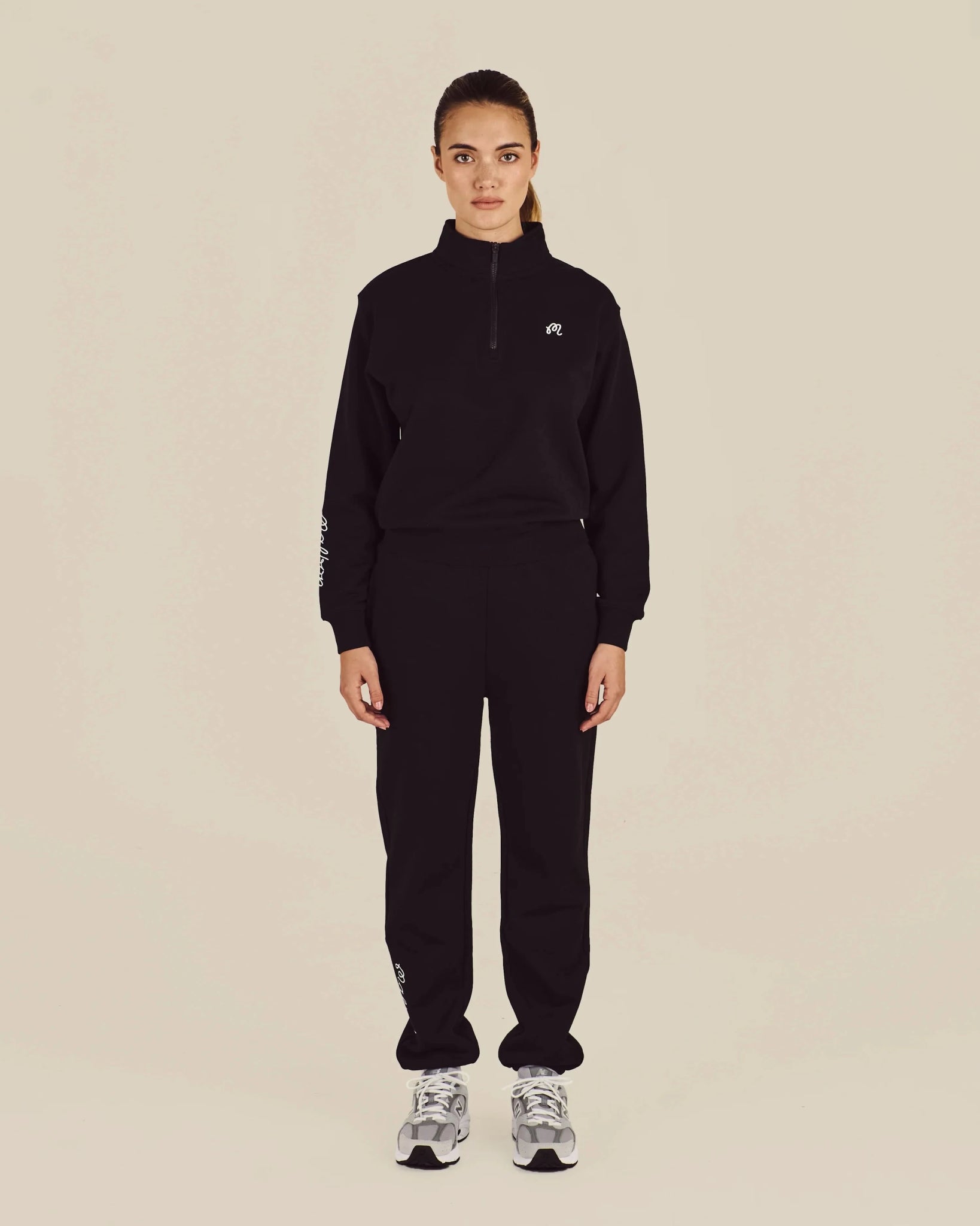 Malbon Golf Womenâs Delilah Sweatpant â Black - Gallery Streetwear