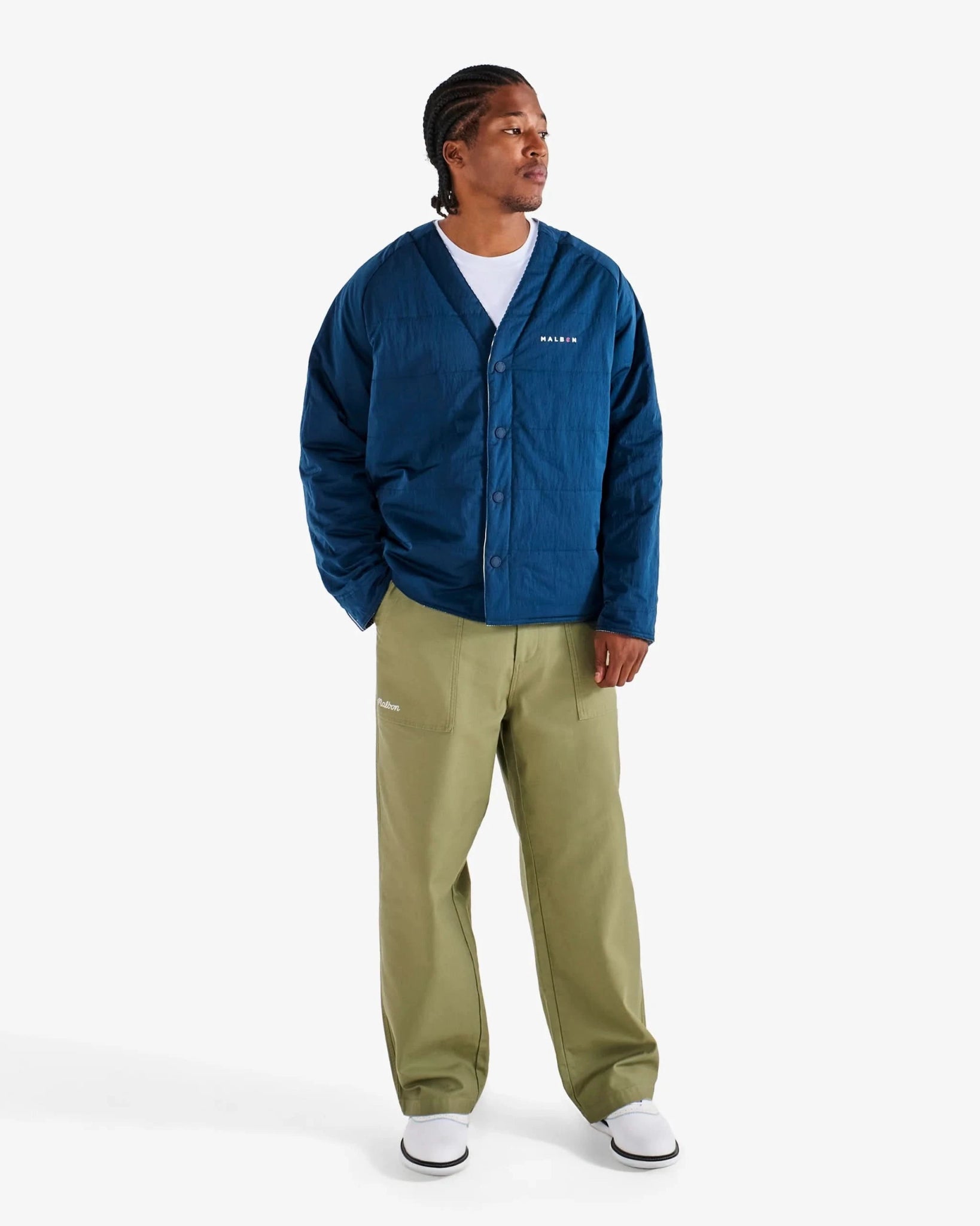 Malbon Golf x CLOT Reversible Jacket - Gallery Streetwear