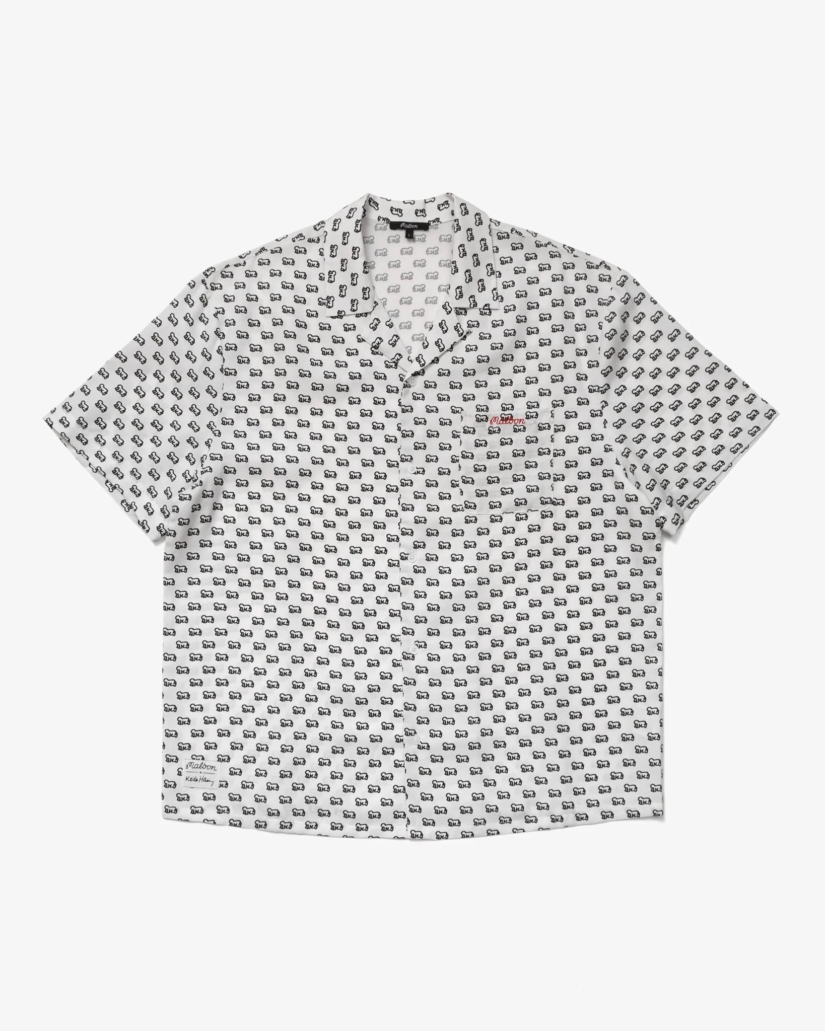 Malbon Golf x Keith Haring | Camp Shirt - Gallery Streetwear