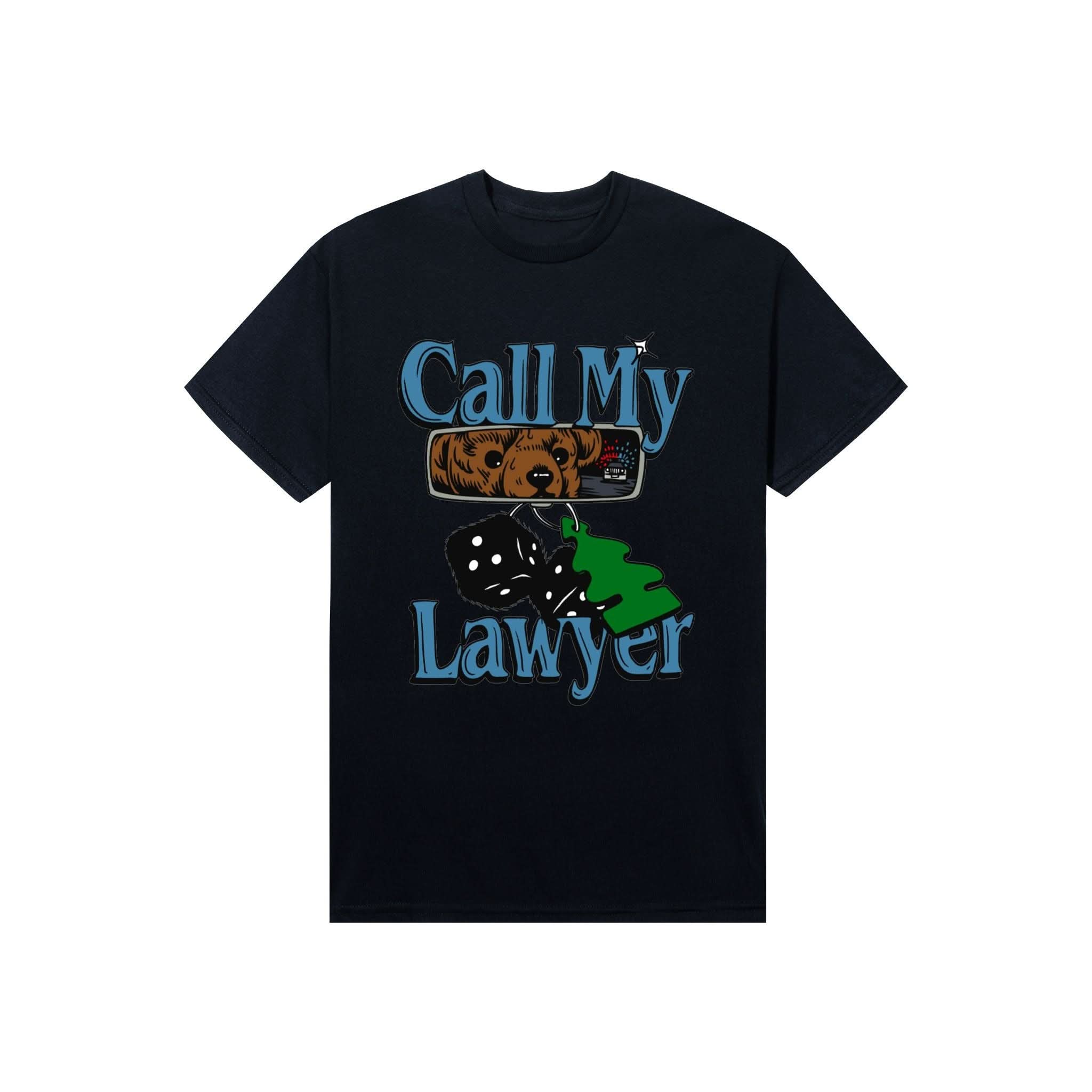 Market Studios | Call My Lawyer Chase T-Shirt – Pirate Black - Gallery Streetwear
