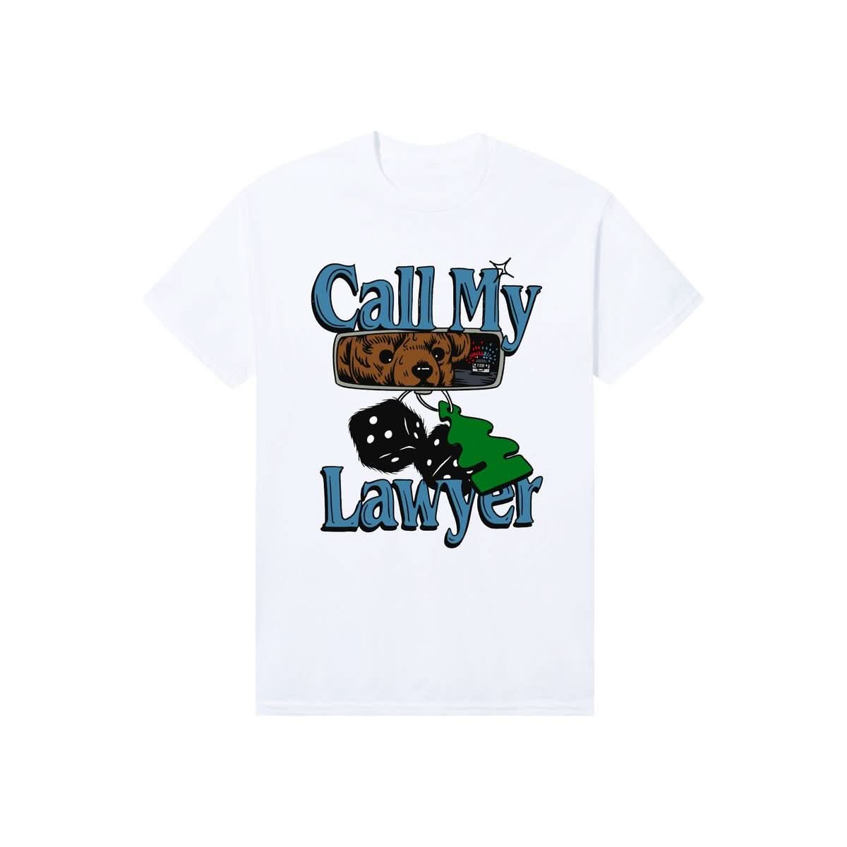 Market Studios Call My Lawyer Chase T-Shirt – White - Gallery Streetwear