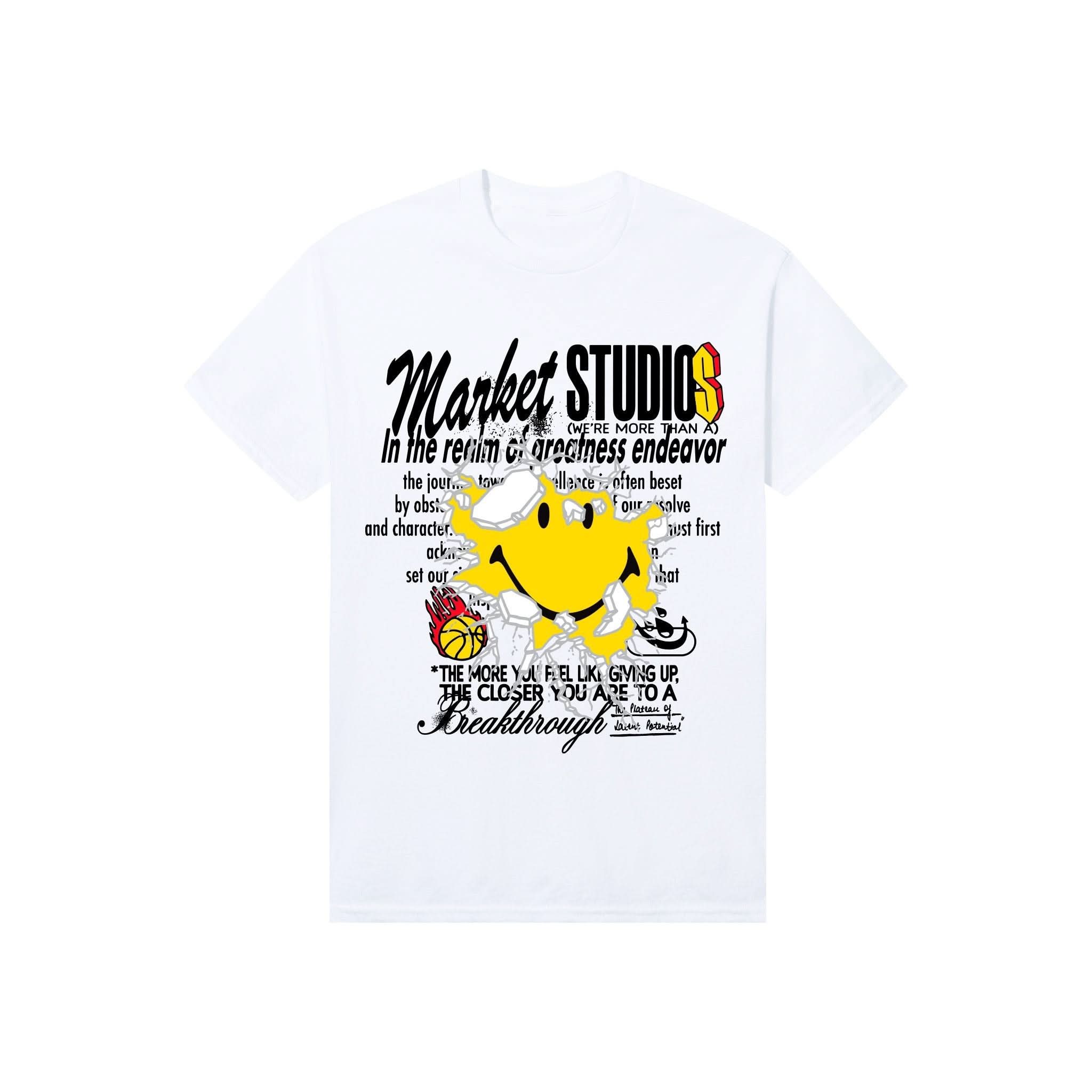 Market Studios | Smiley Greatness T-Shirt - Gallery Streetwear