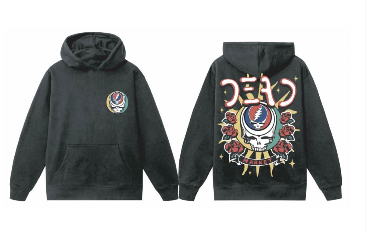 Market Studios x Grateful Dead | Solar Flare Hoodie - Gallery Streetwear
