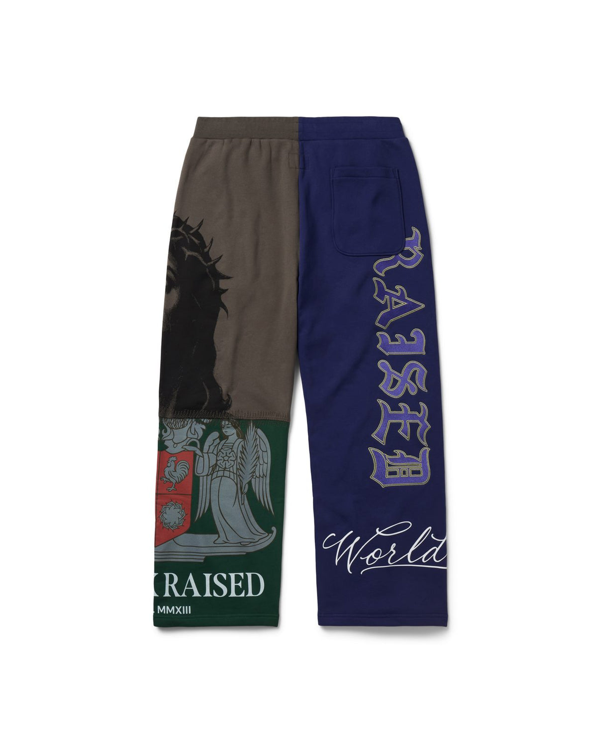 Born X Raised Mashup Sweats – Multi