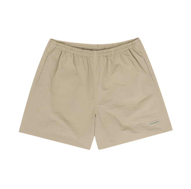Museum of Peace and Quiet Nylon Shorts - Taupe - Gallery Streetwear