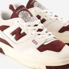 New Balance | 550 Sea Salt/ Classic Crimson - Gallery Streetwear