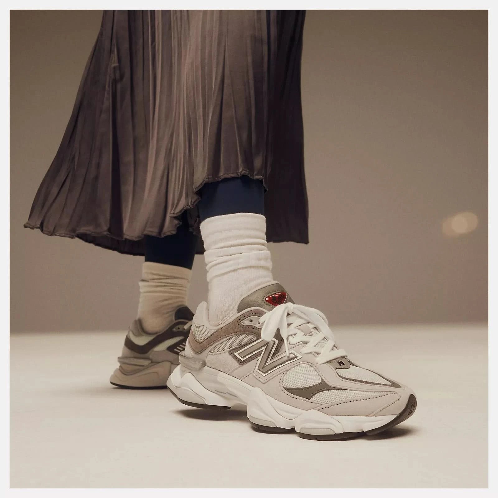 New Balance 9060 shoes – Rain Cloud / Castle Rock Grey - Gallery Streetwear