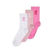 On. | Logo Sock High 3P Mauve/Raspberry - Gallery Streetwear