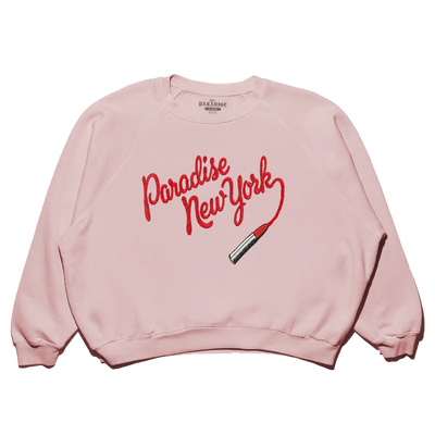Paradise NYC Dolls Embroidered Crewneck Pink