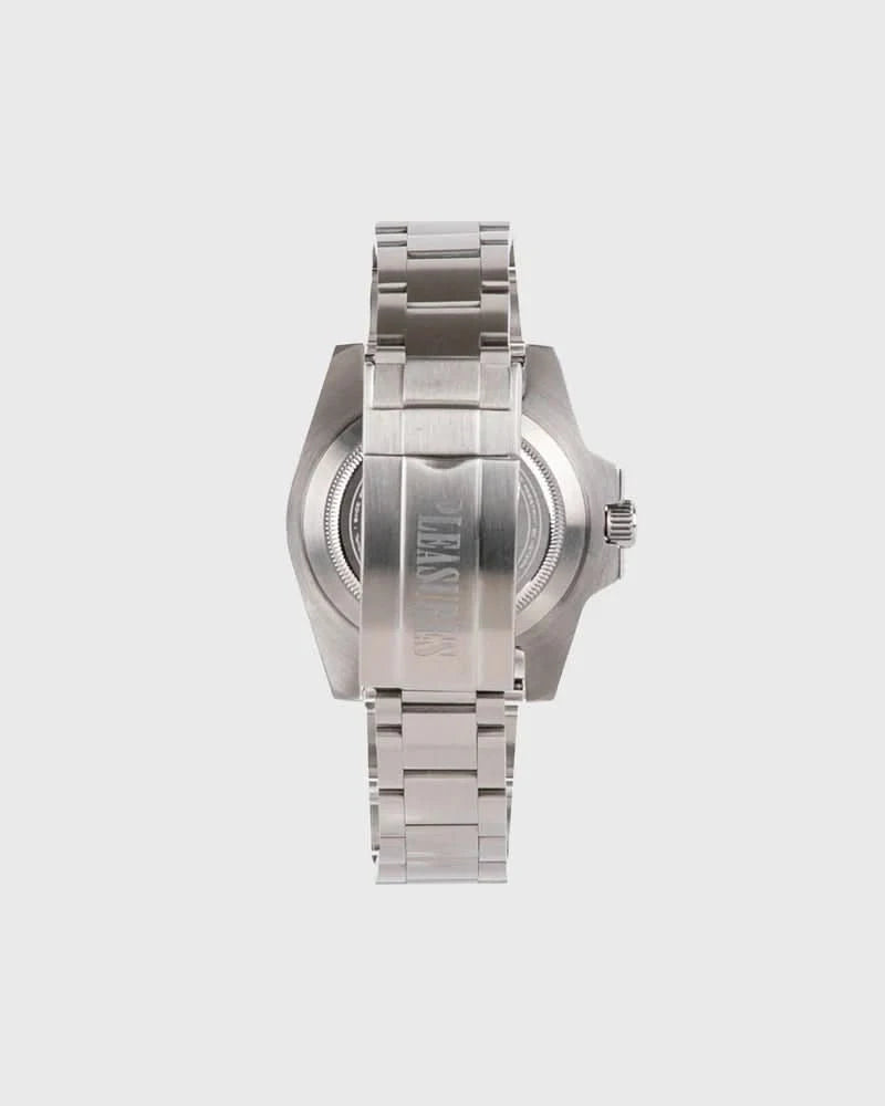 Pleasures Anytime Watch – Black Stainless Steel Streetwear Timepiece - Gallery Streetwear