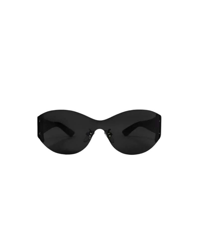 Pleasures Bona Wrap Sunglasses – Black - Gallery Streetwear