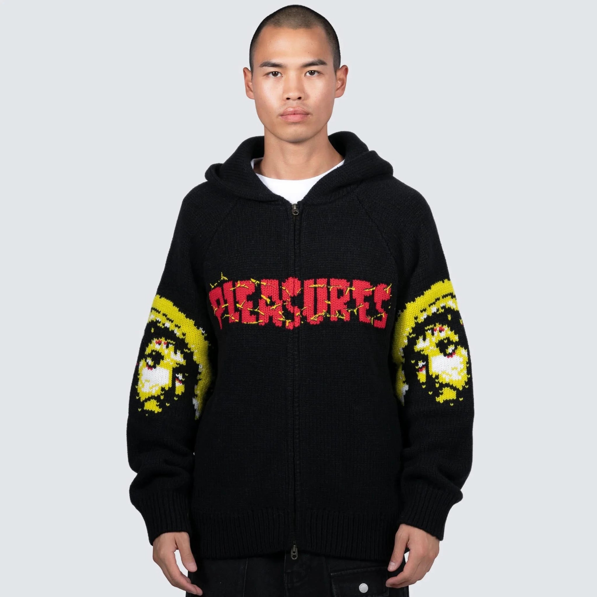 Pleasures | Chosen Knitted Hoodie - Gallery Streetwear