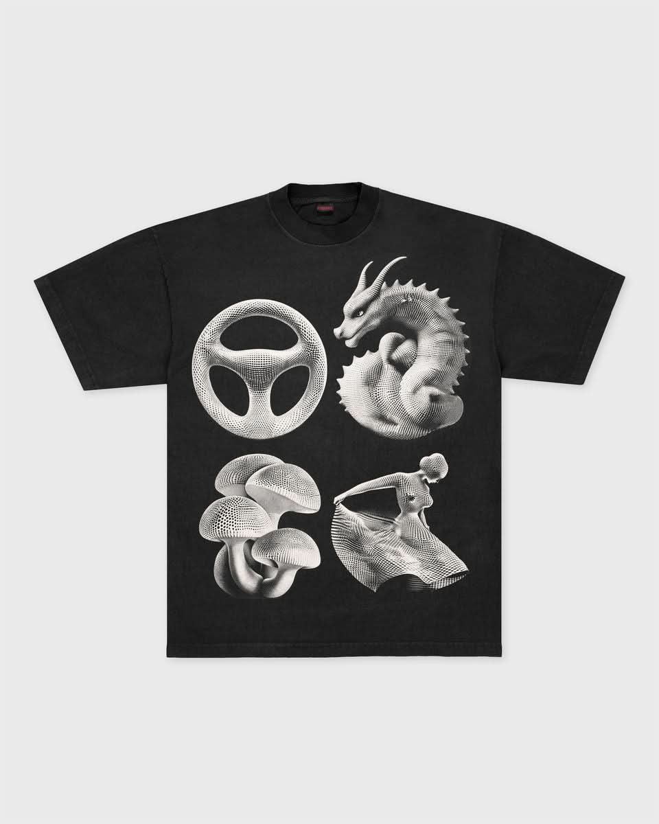 Pleasures Disfunction T-Shirt - Black - Gallery Streetwear