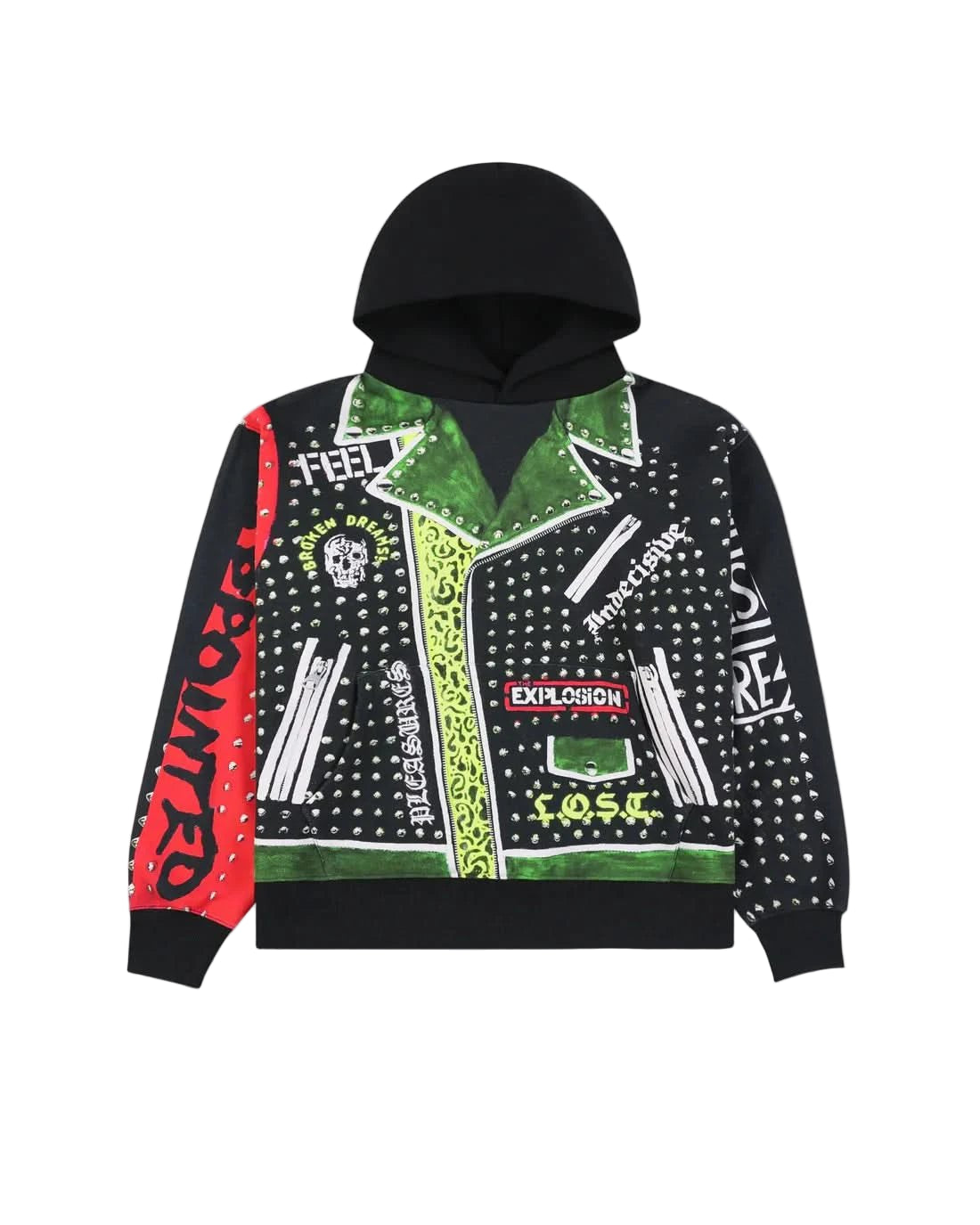 Pleasures Explosion Hoodie - Gallery Streetwear