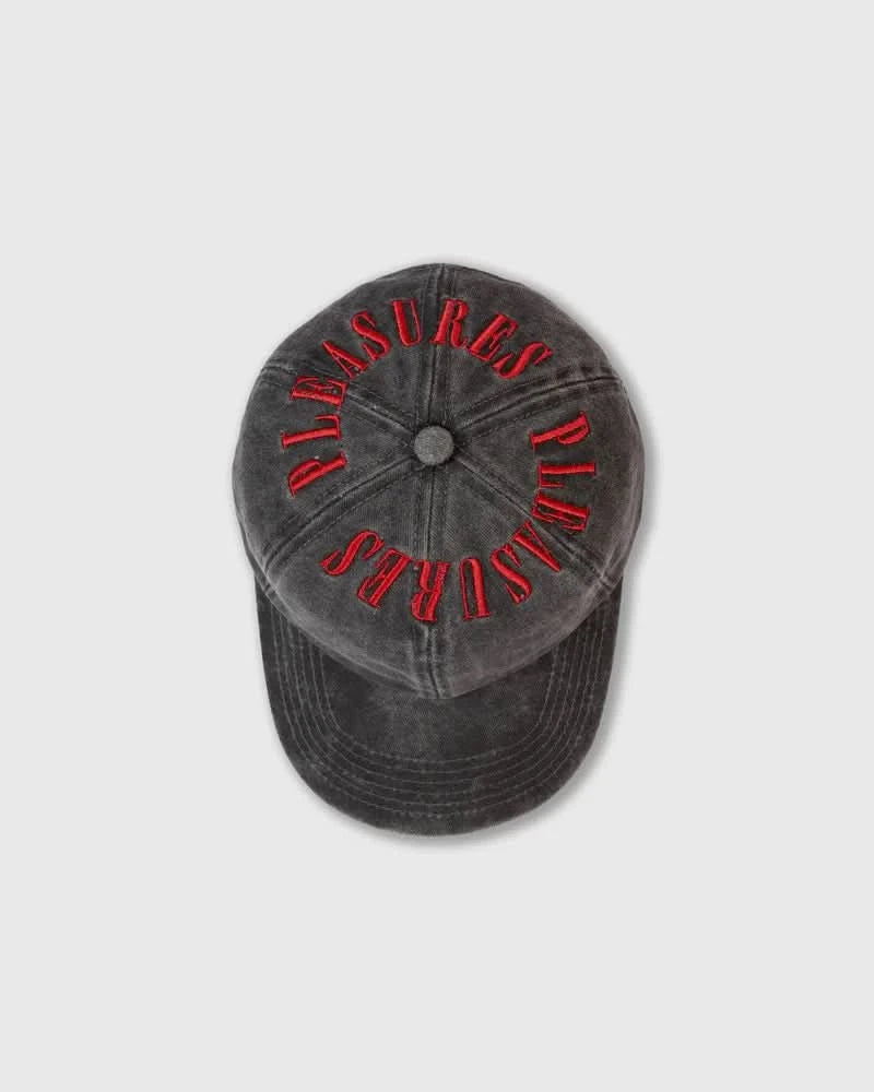 Pleasures | Onyx Crown Washed Hat - Gallery Streetwear