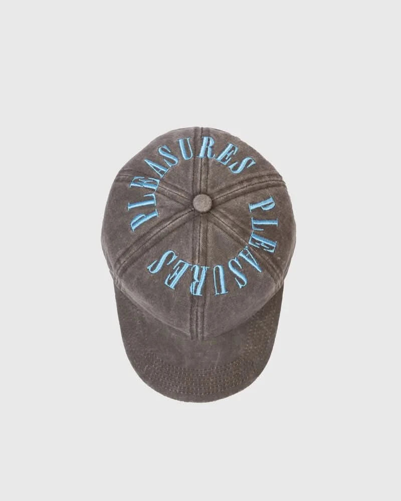 Pleasures | Onyx Crown Washed Hat - Gallery Streetwear
