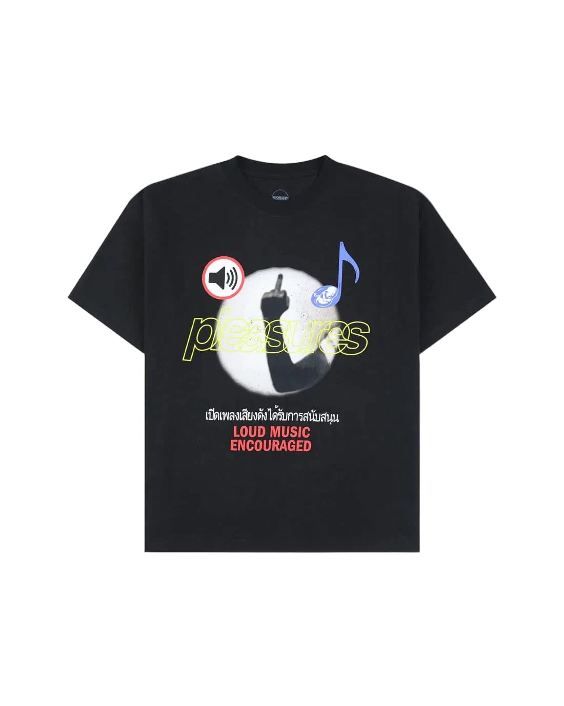 Pleasures x Boiler Room Loud Music T-Shirt - Gallery Streetwear