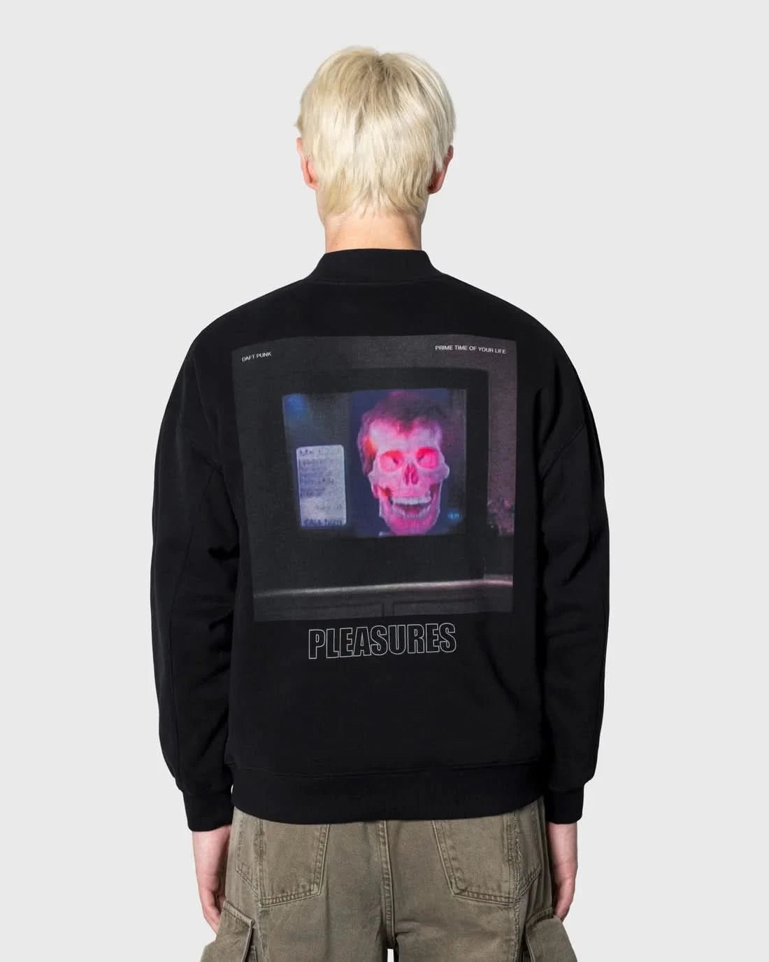 Pleasures x Daft Punk Primetime Quarter Zip - Gallery Streetwear