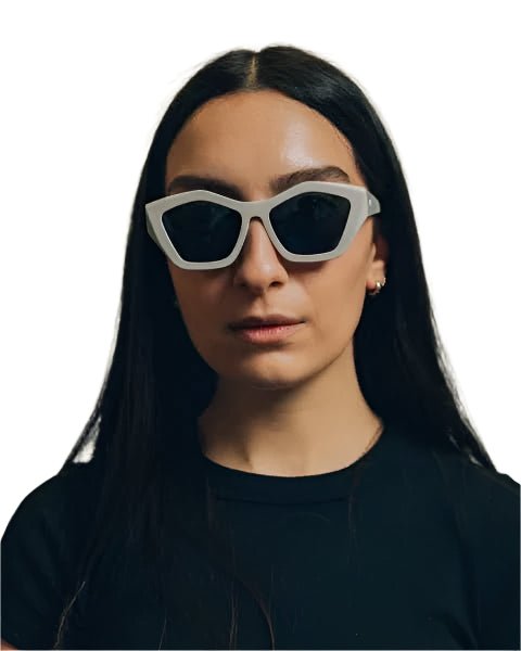 Raised By Wolves Model V Sunglasses Cement - Gallery Streetwear