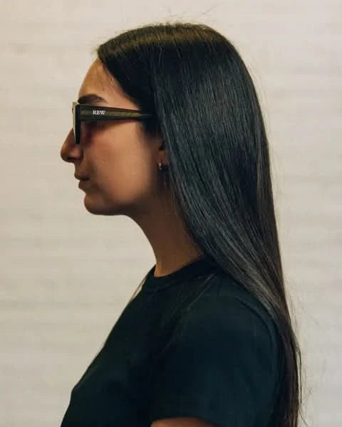 Raised By Wolves Model V Sunglasses Olive - Gallery Streetwear
