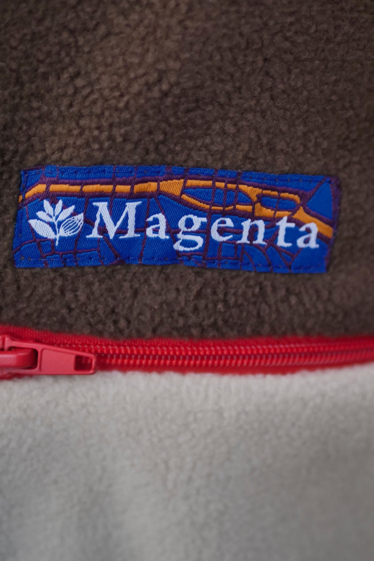 Magenta City Fleece Highneck Natural