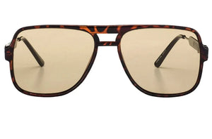 Spitfire Orbital – Tortoise Shell Tan Sunglasses with Metal Arm Detail