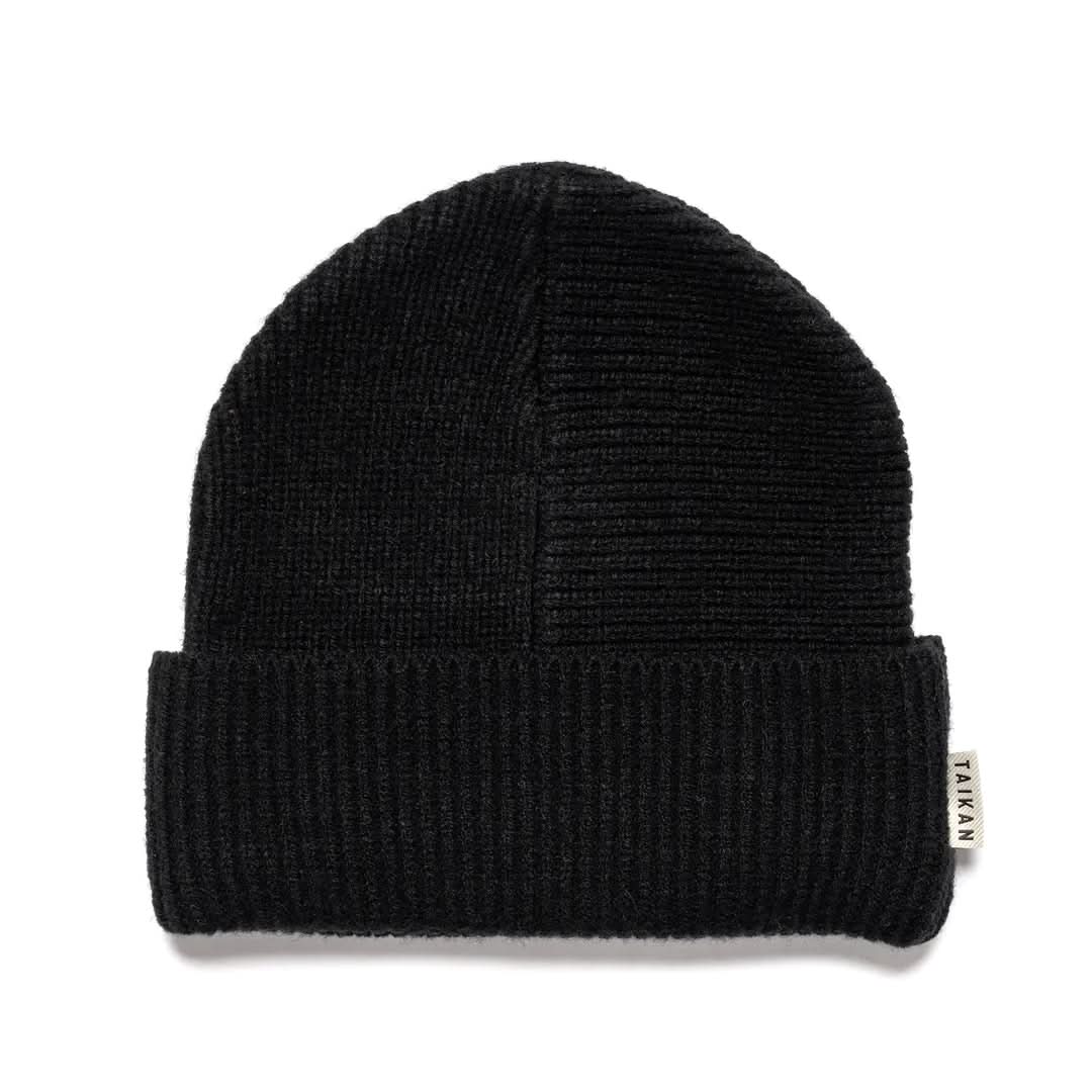 Taikan Premium Knot Beanie - Black - Gallery Streetwear