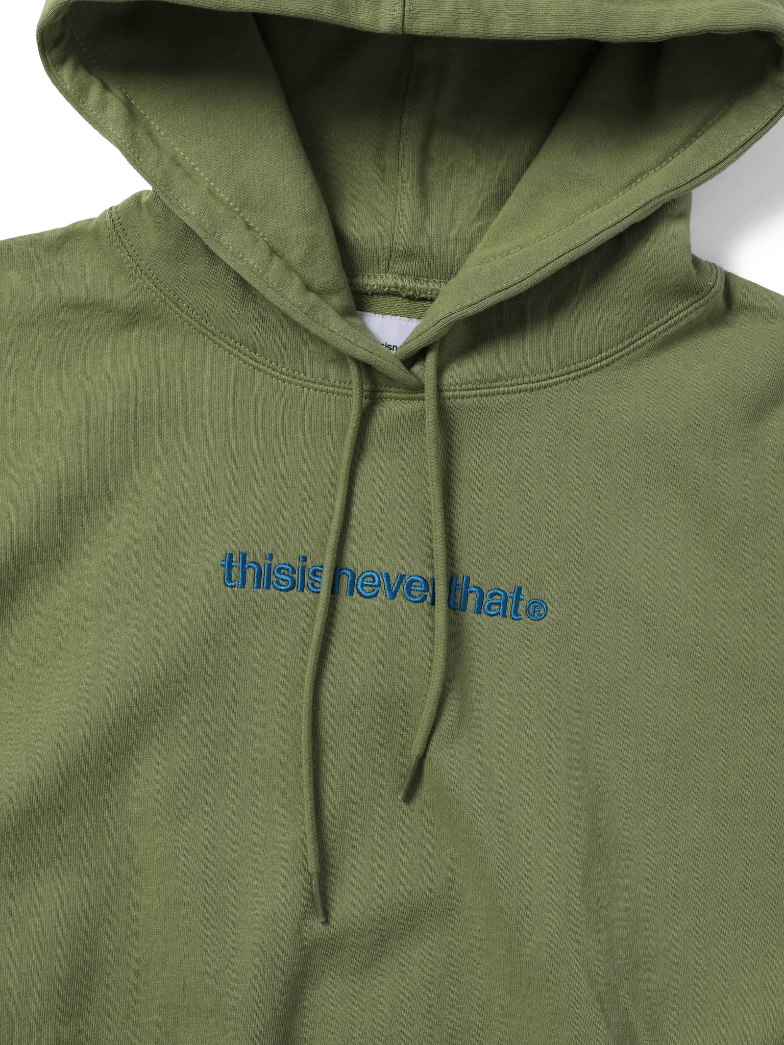 Thisisneverthat | T - Logo W Hoodie Moss - Gallery Streetwear