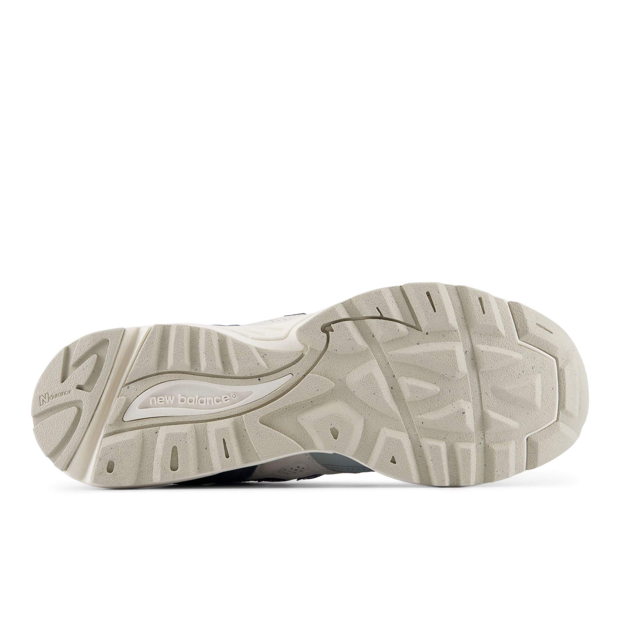 New Balance 880R Sea Salt with Bayberry and NB Navy, outsole tread detail