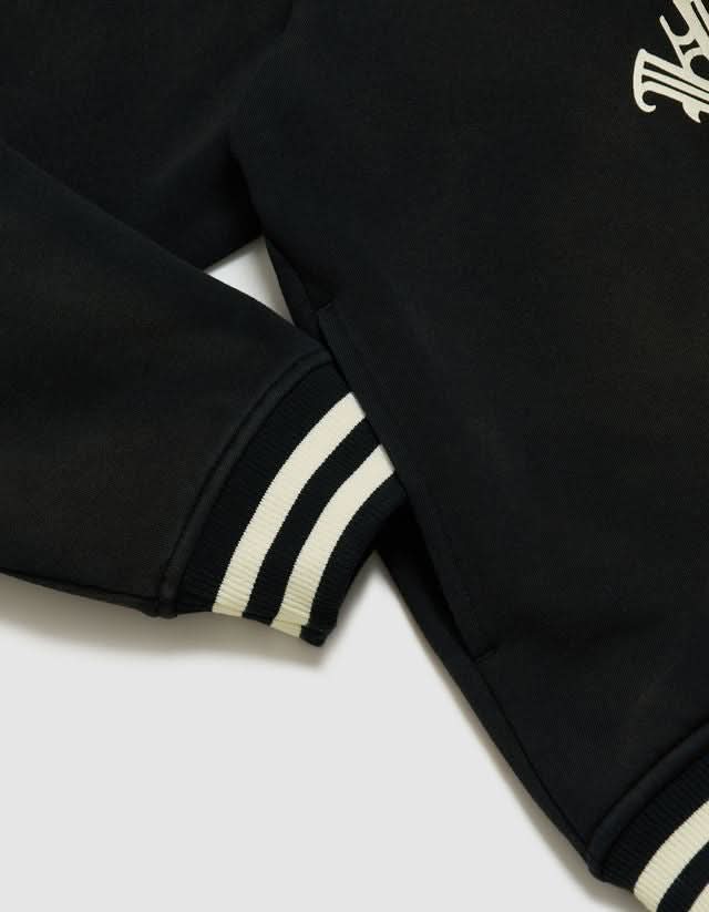 Victoria HK | Handdrawn Gothic Half Zip Sweatshirt - Gallery Streetwear