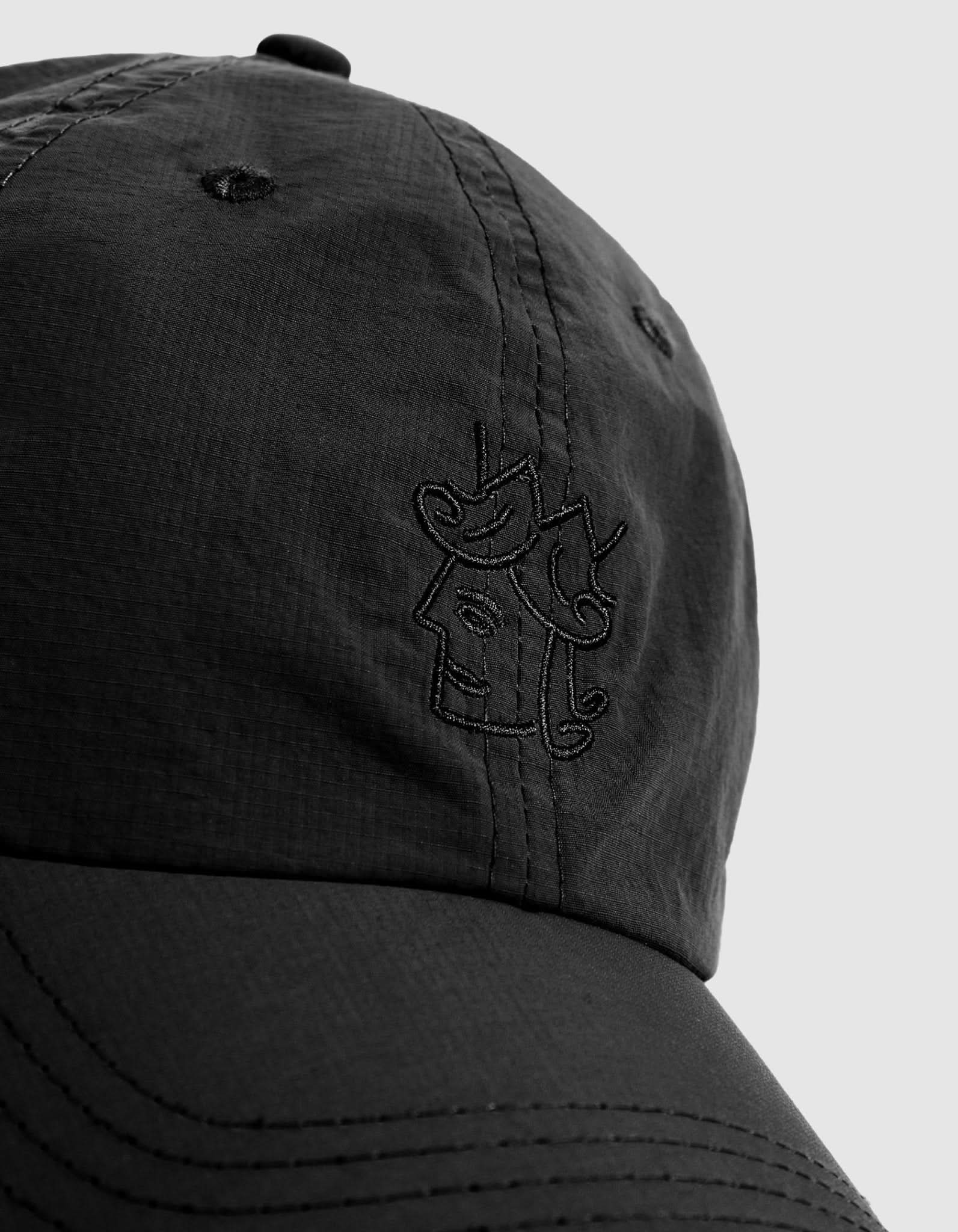 Victoria HK Nylon QH Logo Cap – Water - Resistant Ripstop Skate Hat - Gallery Streetwear