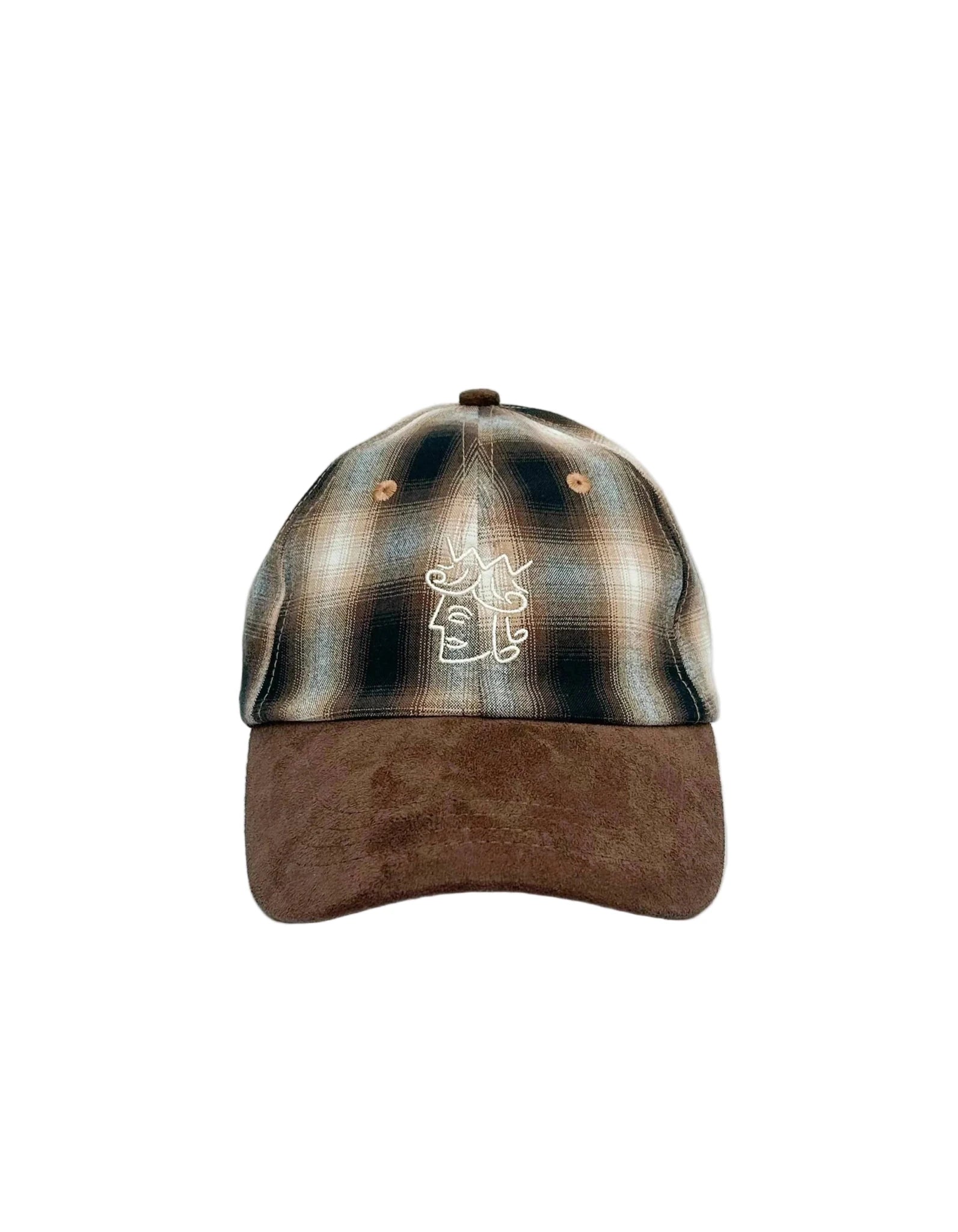 Victoria HK Plaid QH Logo Cap - Gallery Streetwear