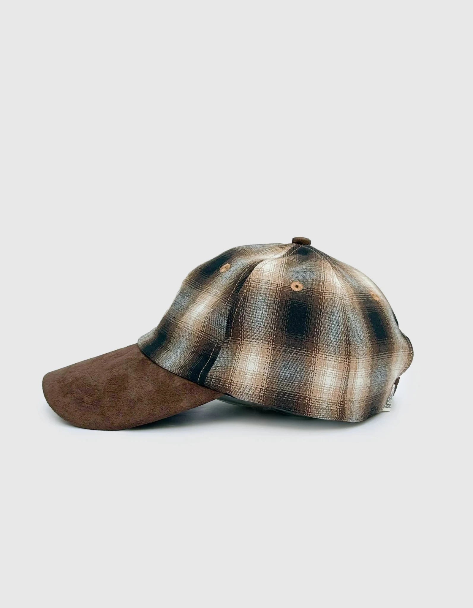 Victoria HK Plaid QH Logo Cap - Gallery Streetwear