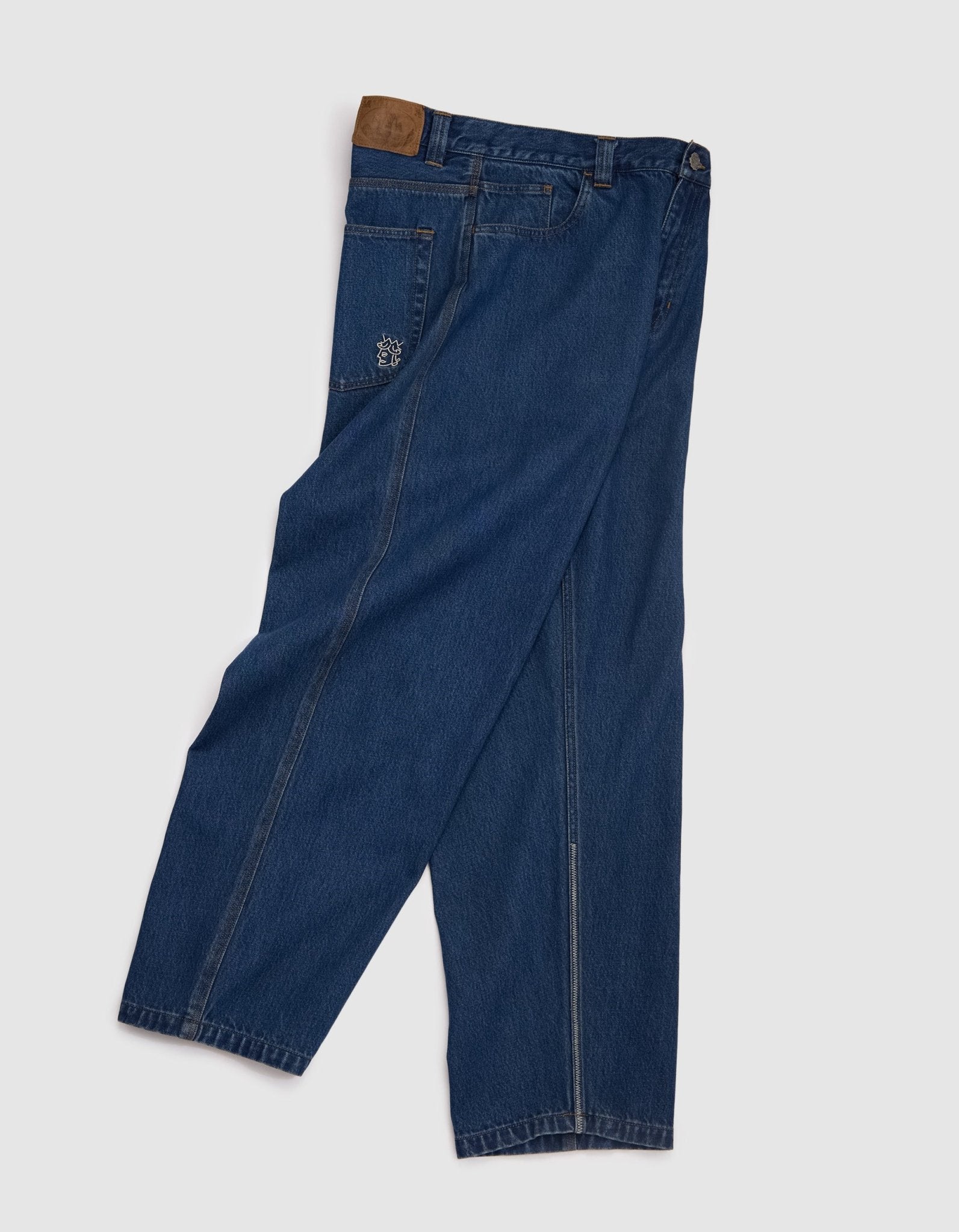 Victoria HK QH 5 Pocket Denim Pant - Stone Washed - Gallery Streetwear