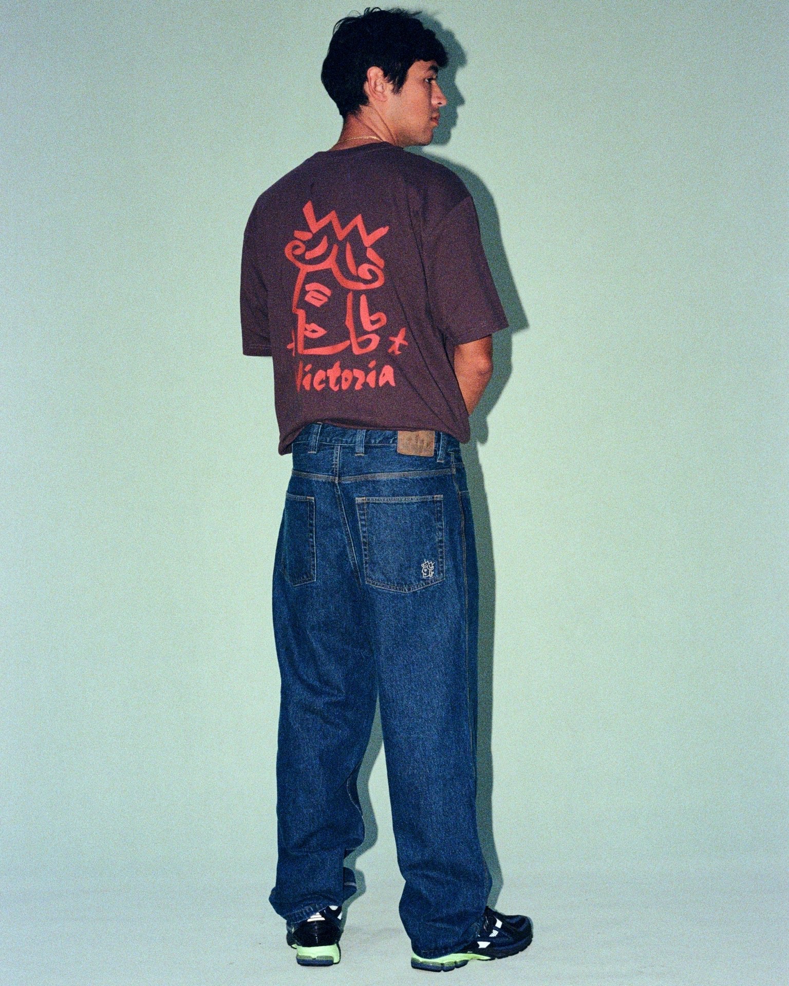 Victoria HK QH 5 Pocket Denim Pant - Stone Washed - Gallery Streetwear