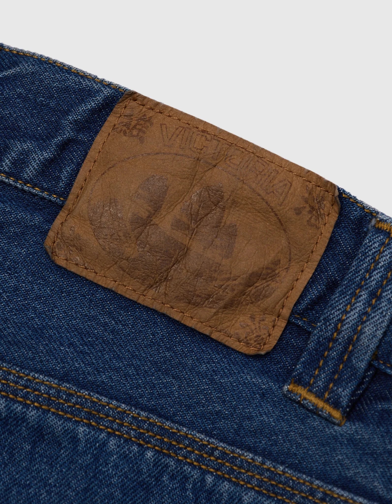 Victoria HK QH 5 Pocket Denim Pant - Stone Washed - Gallery Streetwear