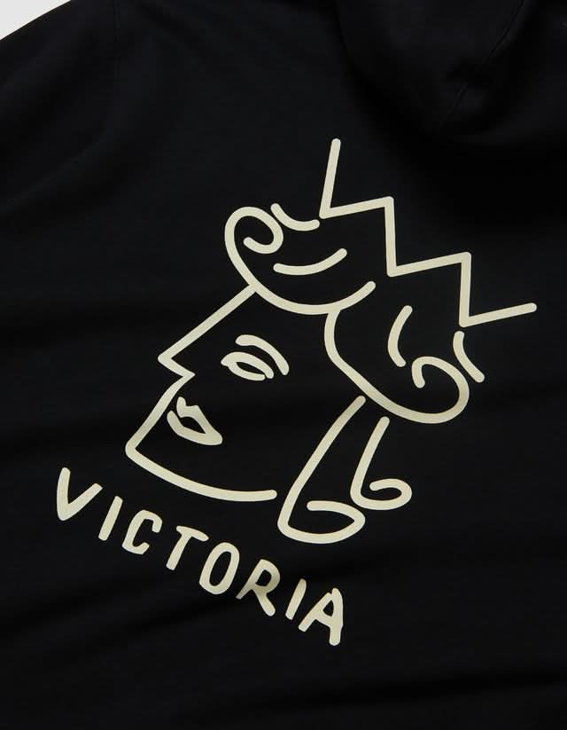 Victoria HK | Queenhead Hoodie – Black - Gallery Streetwear